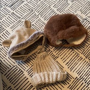 Baby winter hats -6-12 months